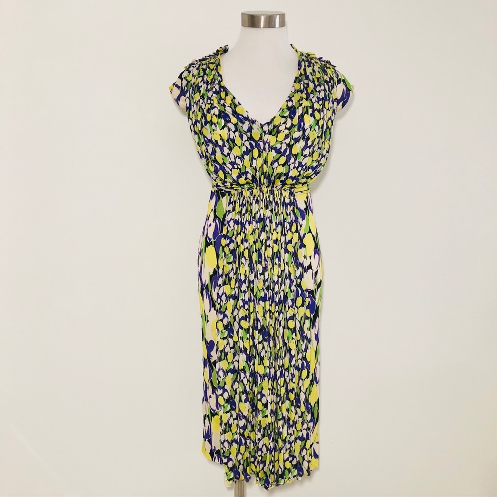 Roberto Cavalli Floral Midi Dress